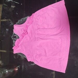 Carter's just one you baby girl 6 months pink dress